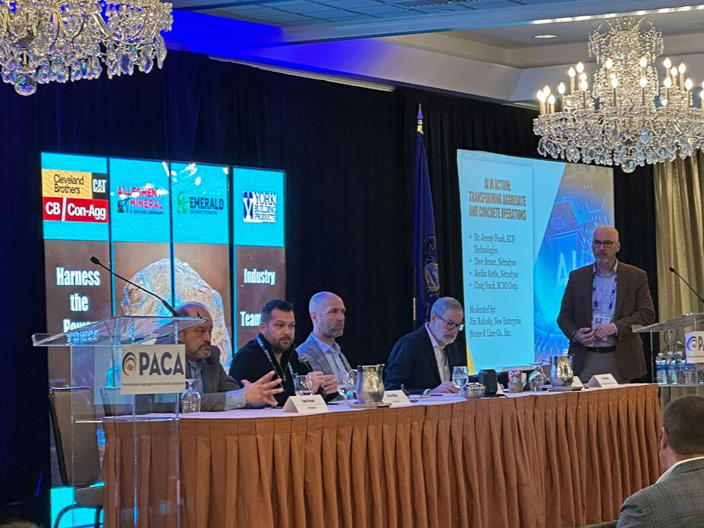 BCMI President Craig Yeack represented BCMI in “Harnessing AI for the Future of Engineering,” a panel discussion at the Tri-State Fall Conference hosted by the Indiana Ready Mixed Concrete Association, Ohio Concrete, Kentucky Concrete Association, and the American Concrete Pavement Association, on November 14.